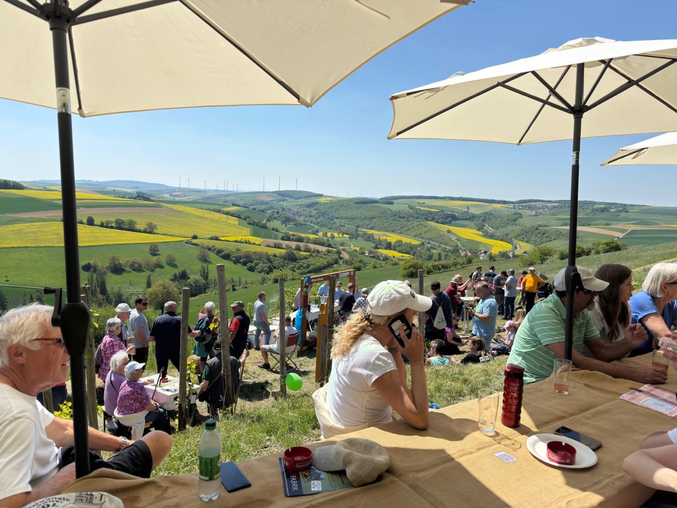 Tisch des Weine, Genusswanderung 25